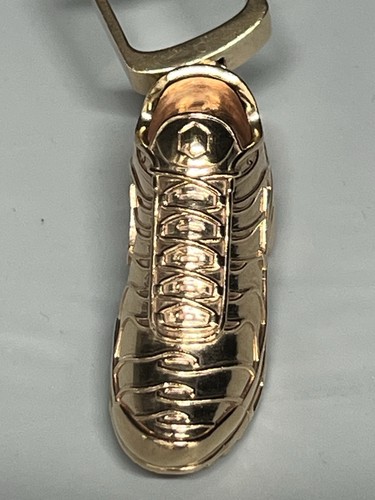 9ct large solid gold nike - gold, air