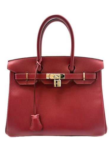 Hermes birkin rouge - birkin, 30