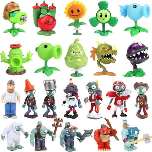 Plants zombies large action - large,