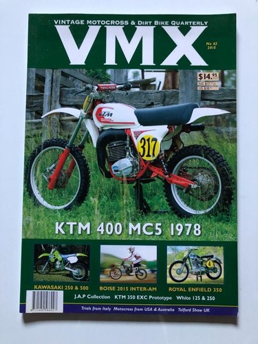 Vmx magazine 2015 78 ktm - vmx, #62-'78