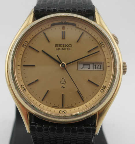 Vintage seiko gold tone - vintage, gold-tone