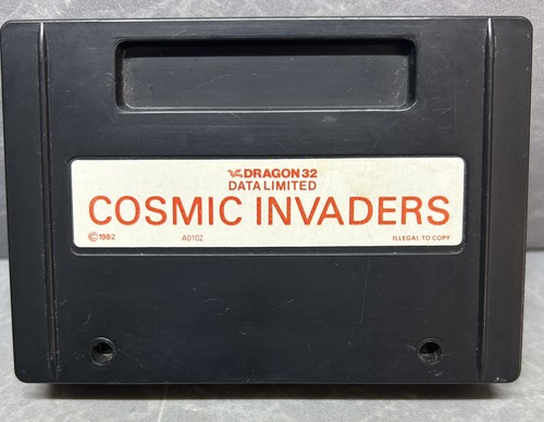 Cosmic invaders game cartridge - game,