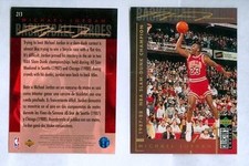 Michael Jordan 1994-95 MJ Slam Dunk UD Spanish Basketball Heroes Card #213 NMM