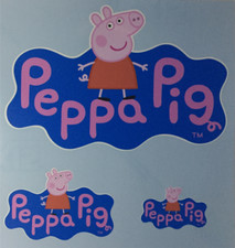 Peppa Pig Stickers x 3