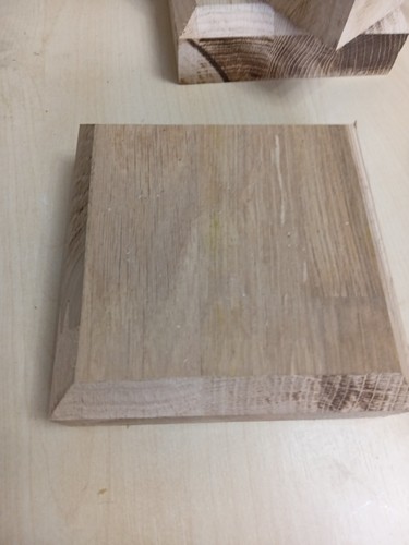 Solid oak fence post - fence,