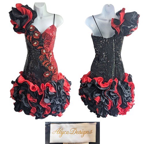 Vtg 80s alyce - 80s, ruffle
