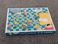 The Simpsons 3D Chess - Vintage 1997 - Character Pieces - Excellent Condition