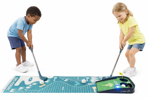 Kids mini golf - kids, practice