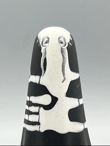York ghost merchants finial - ghost,