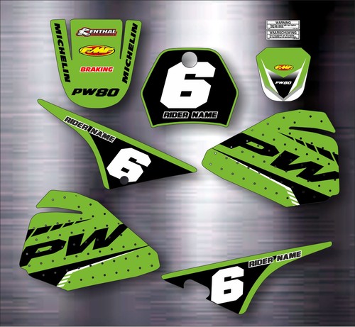 Yamaha green graphics - green,