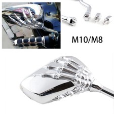 1 Pair 10mm Universal Chrome