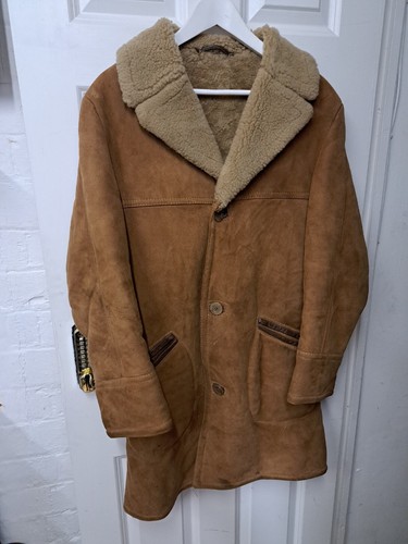 Vintage sheepskin coat size - vintage, uk