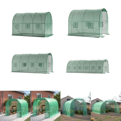 Polytunnel greenhouse steel - greenhouse,