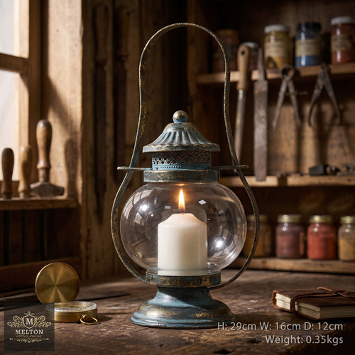 Candle holder lantern vintage - candle,