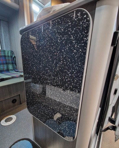 Motorhome narrow boat - flip, up