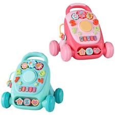 Baby Walker Push Toy with Wheels Gift for Boy and Girl Musical Walking Toy