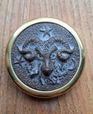 Vintage Stuart Houghton Capricorn Paperweight FREE POSTAGE 