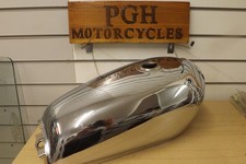 Chrome motorcycle tank, ideal