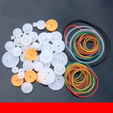 84pcs Pulley Plastic Gears Kit