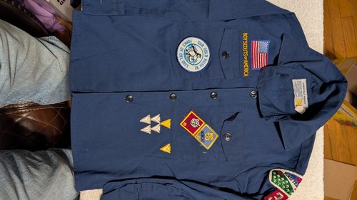 Bsa blue uniform - uniform, shirt,