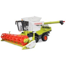 1/16 Claas Lexion 780 Terra Trac Combine With Header & Transporter Bruder 02119