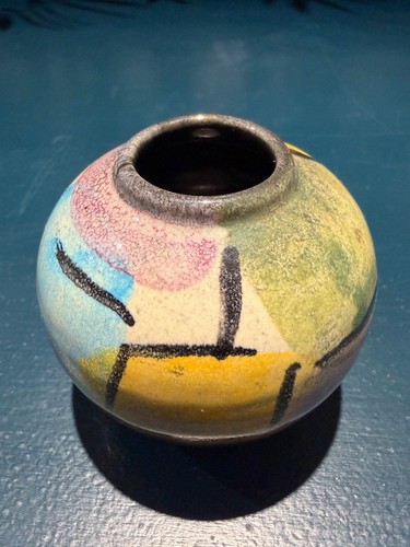 West german vase 101 black - german, 101/7