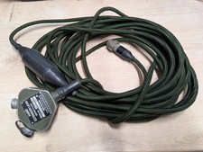 CLANSMAN ARMY MILITARY RADIO AUDIO EXTENSION LEAD PRC 320  319 351