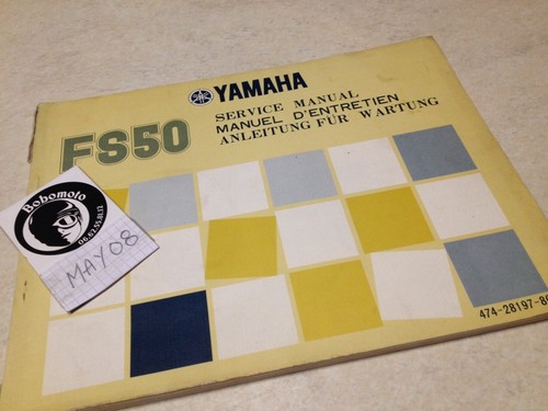 Yamaha fs50 fizzy 474 workshop - fs50,