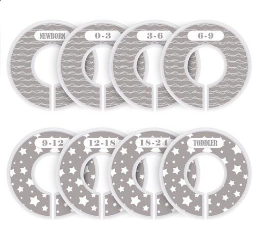 Baby wardrobe dividers - 8,