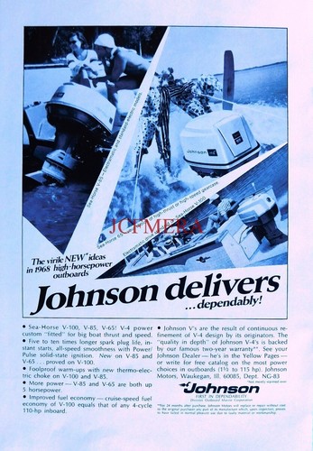 Johnson sea horse outboard - 'sea-horse',