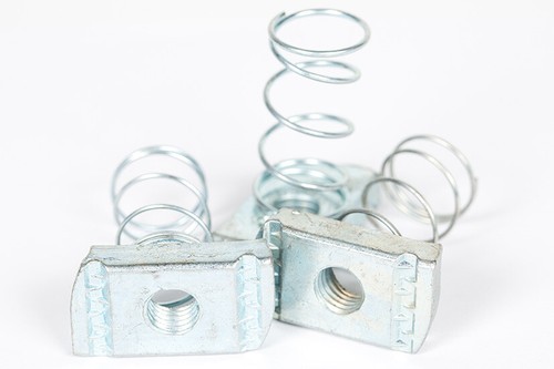Unistrut spring nuts m10 - m8,