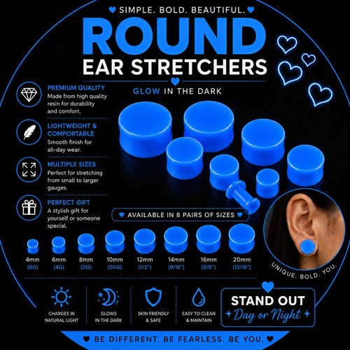 Blue glow the - glow, ear