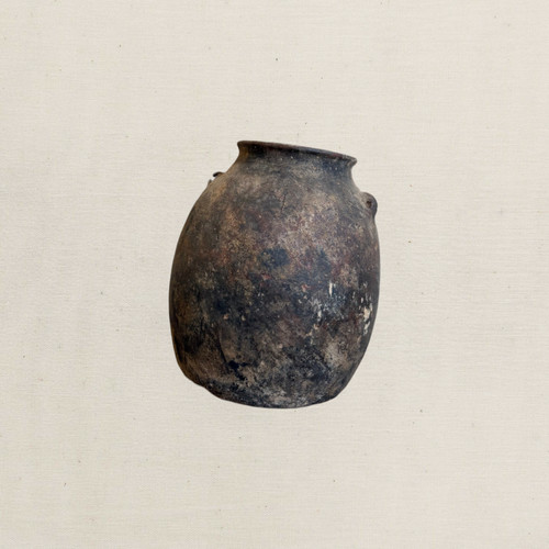 Antique nomad cooking pot - nomad,