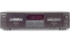 Sony TC-WE475 Cassette Deck [Black] *Fully Serviced* New Belts & Pinch Rollers