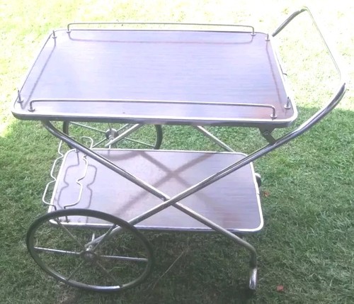 Vintage tea trolley tier - trolley, 2