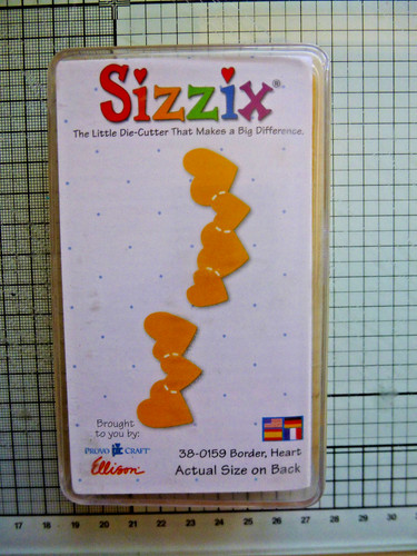Sizzix originals yellow die - originals,