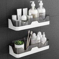 1/2x Plastic Shower Shelf