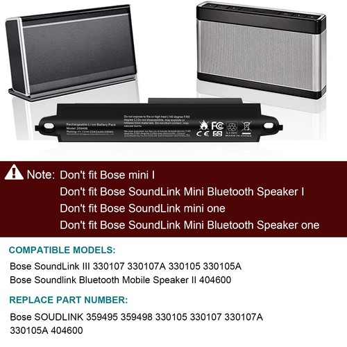 Battery for bose soundlink - bose,