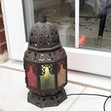 Moroccan style caged table