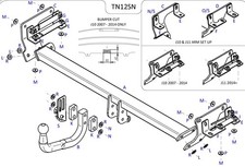 Towtrust Swan Neck Towbar For