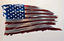 American Flag Metal Wall Art