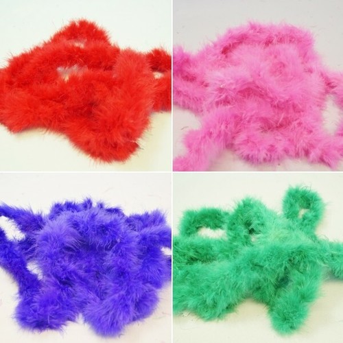 4mm marabou swansdown feather - 4mm,