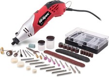 170W Rotary Tool Kit–121Pc Set Dremel-Compatible Accessories & Variable Speed