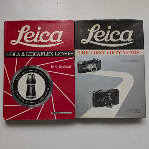 Vintage books leica - on,