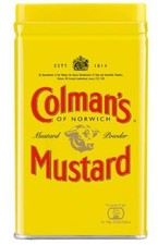 Colmans Superfine Mustard Powder 57g Pack of 1, 3 or 6 Tins