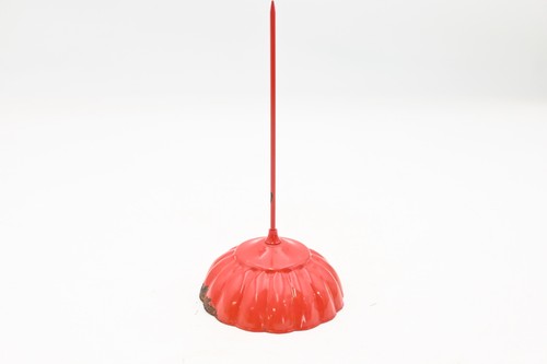 Vintage red metal - red,