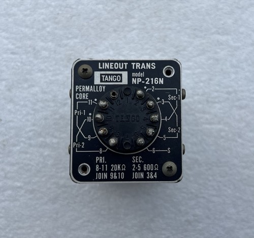 Tango 216n line - line, output