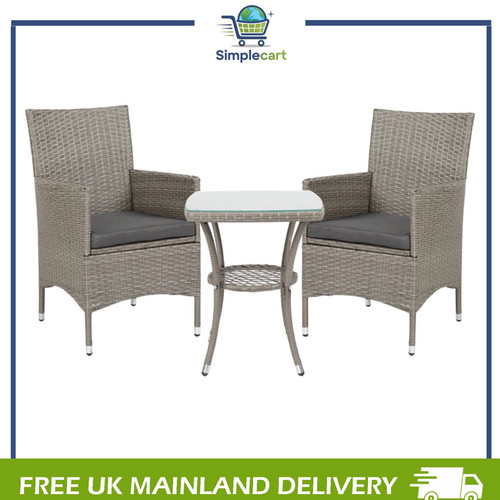 Rattan bistro set garden - bistro, chair