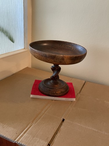 Antique solid oak barely twist - oak,