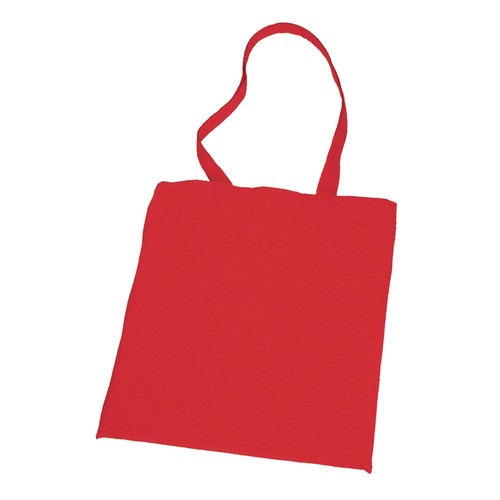Red plain cotton shopping - 10,